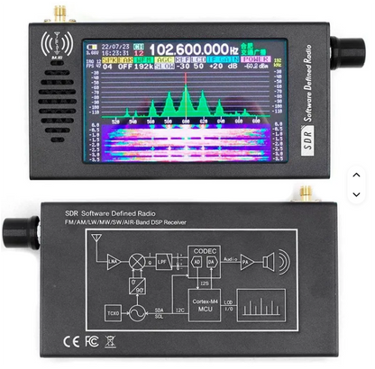 DSP-01: All-Mode SDR Receiver with IPS LCD Display
